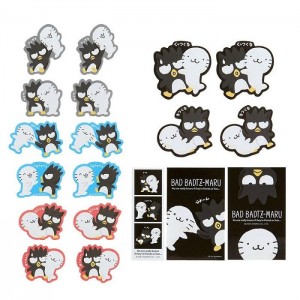 Hello Kitty Badtz-maru 20-pc Sticker Set (Best Mates Series) Black | USA_HK83926