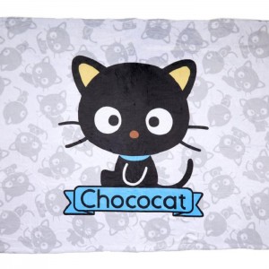 Hello Kitty Chococat Classic Throw Blanket Black | USA_HK27191