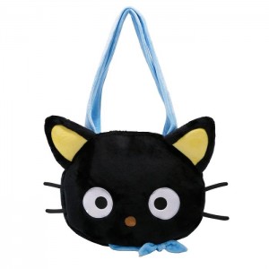 Hello Kitty Chococat Face Plush Black | USA_HK85572