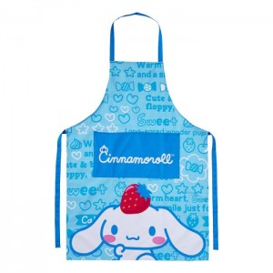 Hello Kitty Cinnamaroll Berry Sweets Apron Blue | USA_HK66819