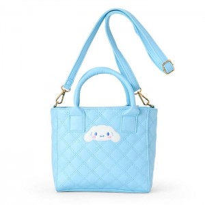 Hello Kitty Cinnamoroll 2-Way Mini Quilted Blue | USA_HK96220