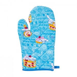 Hello Kitty Cinnamoroll Berry Sweets Oven Mitt Blue | USA_HK61673