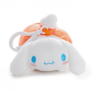 Hello Kitty Cinnamoroll Cali Roll Mascot Clip Orange / White | USA_HK60276