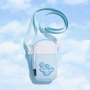 Hello Kitty Cinnamoroll Classic 35mm Camera Bag Blue | USA_HK61953