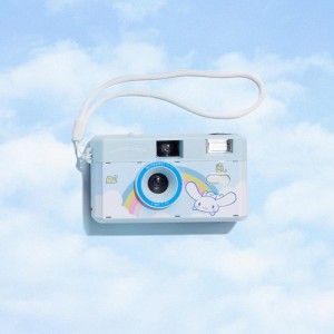 Hello Kitty Cinnamoroll Classic 35mm Camera Blue | USA_HK53983