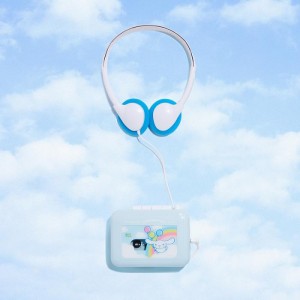 Hello Kitty Cinnamoroll Classic CP-81 Portable Cassette Player Blue | USA_HK38514