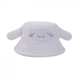 Hello Kitty Cinnamoroll Cozy Ears Bucket Hat White | USA_HK88860