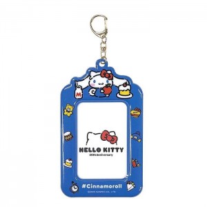 Hello Kitty Cinnamoroll ID Badge Holder (Hello, Everyone! Series) Blue | USA_HK40724