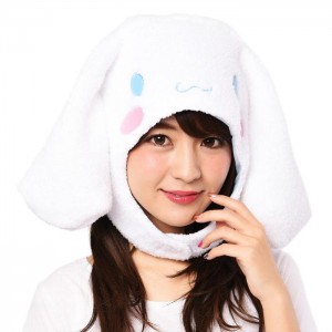 Hello Kitty Cinnamoroll Kigurumi Hat White | USA_HK46394
