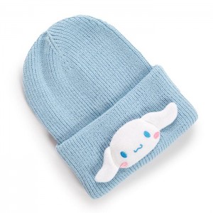 Hello Kitty Cinnamoroll Knit Mascot Beanie Blue | USA_HK62300