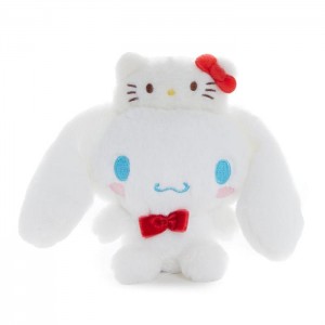 Hello Kitty Cinnamoroll Mascot Bag Charm (Hello Kitty 50th Anniv.) White | USA_HK58865