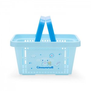 Hello Kitty Cinnamoroll Mini Shopping Storage Basket Blue | USA_HK88473