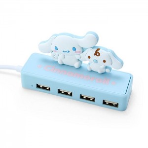 Hello Kitty Cinnamoroll Mini USB Hub Blue | USA_HK85080