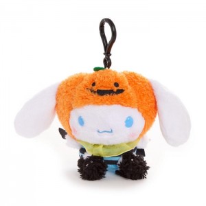 Hello Kitty Cinnamoroll Pumpkin Halloween Mascot Clip Orange | USA_HK26683