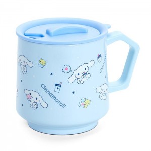Hello Kitty Cinnamoroll Stainless Steel Mug Blue | USA_HK29761