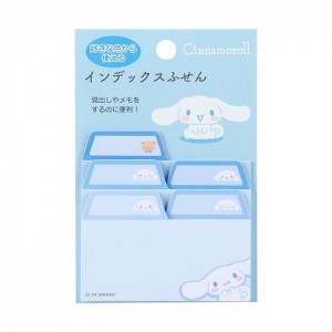 Hello Kitty Cinnamroll Index Tab Sticky Notes Blue | USA_HK11722