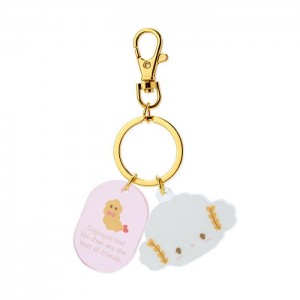 Hello Kitty Cogimyun Besties Keychain White / Pink | USA_HK79725