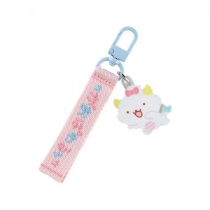 Hello Kitty Gaopowerroo Logo Keychain (Sanrio Character Award Series) Pink | USA_HK87847