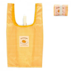 Hello Kitty Gudetama Gingham Reusable Yellow | USA_HK47914