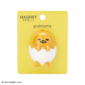 Hello Kitty Gudetama Mini Mascot Magnet Yellow | USA_HK24921