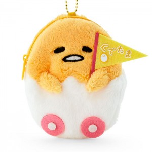 Hello Kitty Gudetama Mini Zipper (Gudetama Land Series) Yellow | USA_HK87568