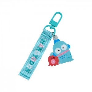 Hello Kitty Hangyodon Logo Keychain (Sanrio Character Award Series) Blue | USA_HK66219