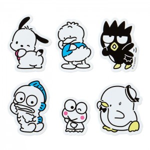 Hello Kitty Hapidanbui Sticker Pack (Bad Badtz-maru 30th Anniversary Series) White | USA_HK28051
