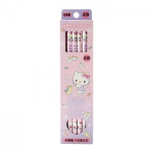 Hello Kitty Hello Kitty 12-pc Pencil Set Pink | USA_HK13135