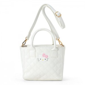 Hello Kitty Hello Kitty 2-Way Mini Quilted White | USA_HK93417