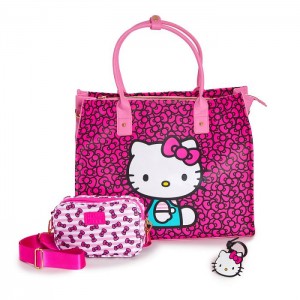 Hello Kitty Hello Kitty 3-pc All-Over Print Travel Set Pink | USA_HK94648