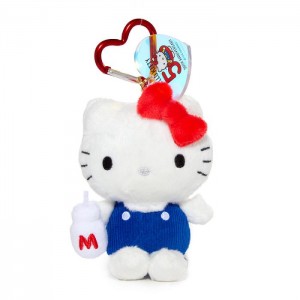 Hello Kitty Hello Kitty 50th Anniversary Plush Mascot (1974) Blue | USA_HK62913