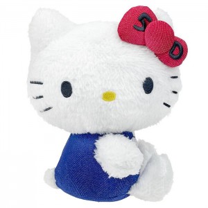 Hello Kitty Hello Kitty 6" Mascot Plush (Hello, Everyone! Series) White / Blue | USA_HK47199