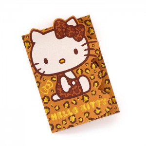Hello Kitty Hello Kitty 8-pc Animal Print Enclosure Envelopes Yellow | USA_HK61067