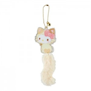 Hello Kitty Hello Kitty Acrylic Bag Charm (Cuddly Kitten Series) Yellow | USA_HK10983