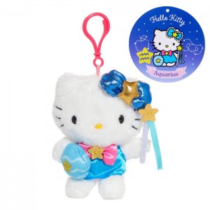 Hello Kitty Hello Kitty Aquarius Mascot Clip (Zodiac Series) Blue | USA_HK50498