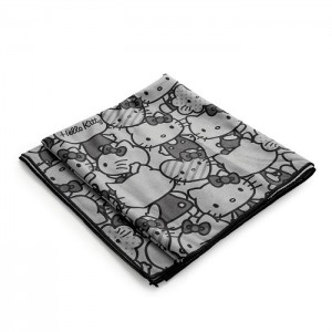 Hello Kitty Hello Kitty Bath Towel (Pretty Pose Monochrome Series) Grey | USA_HK77284