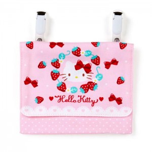 Hello Kitty Hello Kitty Belt Clip Pouch (Sweet Strawberry Series) Pink | USA_HK89192
