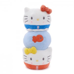 Hello Kitty Hello Kitty Bestie Throw Pillow White / Blue | USA_HK16422