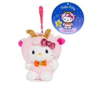 Hello Kitty Hello Kitty Capricorn Mascot Clip (Zodiac Series) Pink | USA_HK16650
