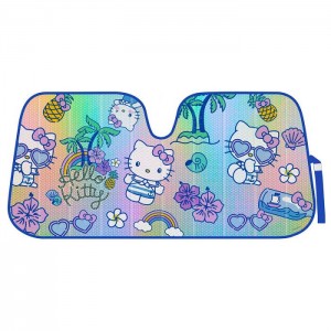 Hello Kitty Hello Kitty Car Sun Shade (Summer Sailing) Multicolor | USA_HK86560
