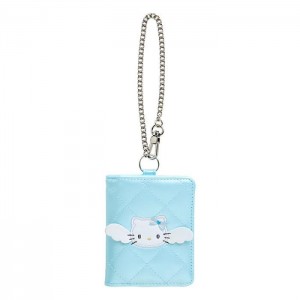 Hello Kitty Hello Kitty Card Case With Chain (Dreaming Angel Series Pt 2) Blue | USA_HK85807