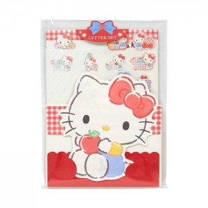 Hello Kitty Hello Kitty Classic Letter Set Red | USA_HK13892