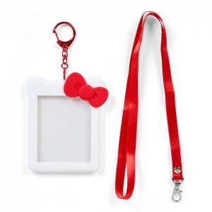 Hello Kitty Hello Kitty Convertible ID Badge Holder White | USA_HK97687