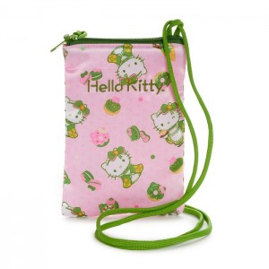 Hello Kitty Hello Kitty Crossbody Phone Bag (Matcha Sweets Series) Pink | USA_HK44833