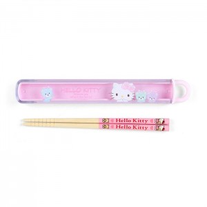 Hello Kitty Hello Kitty Everyday Chopsticks & Case Pink | USA_HK65484
