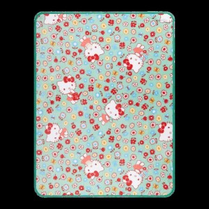 Hello Kitty Hello Kitty Flower Fields Throw Blanket Multicolor | USA_HK87352