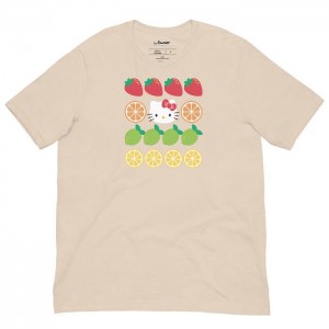 Hello Kitty Hello Kitty Fruit Slices Tee Pink | USA_HK12574