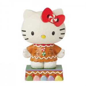 Hello Kitty Hello Kitty Gingerbread Figurine (Jim Shore Sanrio Collection) Brown | USA_HK71831