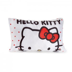 Hello Kitty Hello Kitty Glam Satin Pillowcase Red | USA_HK33077