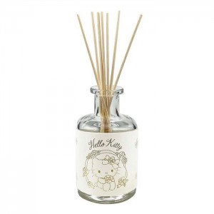 Hello Kitty Hello Kitty Glass Diffuser (Linen + Lavender) White | USA_HK73388